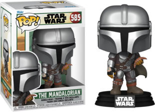 Funko Pop! Star Wars: The Book of Boba Fett - Mando with Pouch (585)