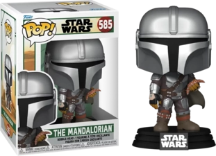 Funko Pop! Star Wars: The Book of Boba Fett - Mando with Pouch (585)  for sale in Emirates from Games2all