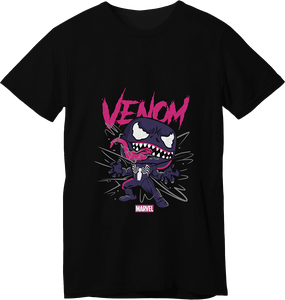 Spider-Man Venom LOOM Kids T-Shirt - Black