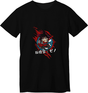 Dragon Ball Young Goku LOOM Kids Anime T-Shirt