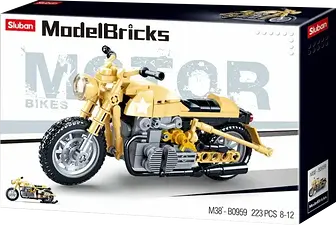 Sluban Modelbricks-R75 Motorcycle Building Blocks - 223 PCS