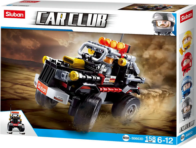 Sluban M38-B0663D Car Club-Offroad Building Blocks