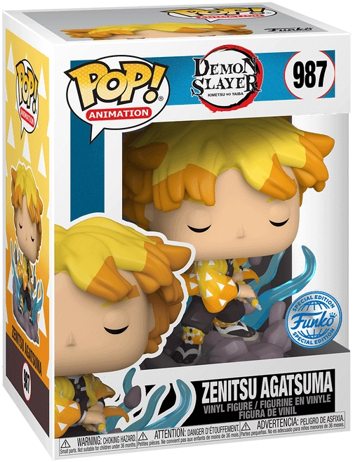 Funko POP! Anime: Demon Slayer - Zenitsu Transforming (Exc)  for sale in Emirates from Games2all