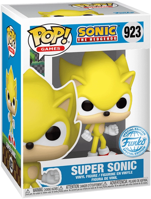 Funko POP! Games: Sonic - Super Sonic (Exc)  for sale in Emirates from Games2all