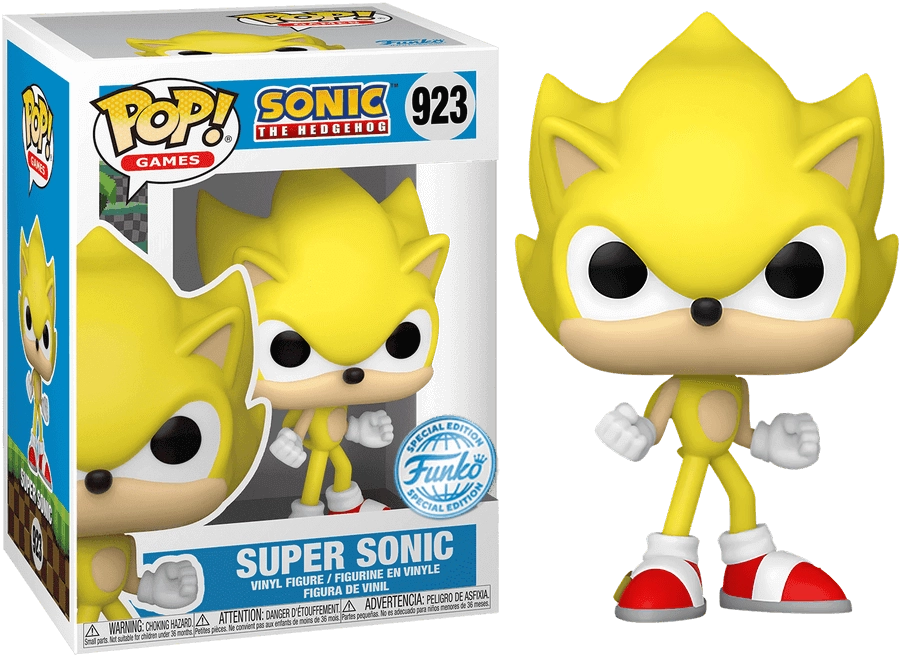 Funko POP! Games: Sonic - Super Sonic (Exc)  for sale in Emirates from Games2all