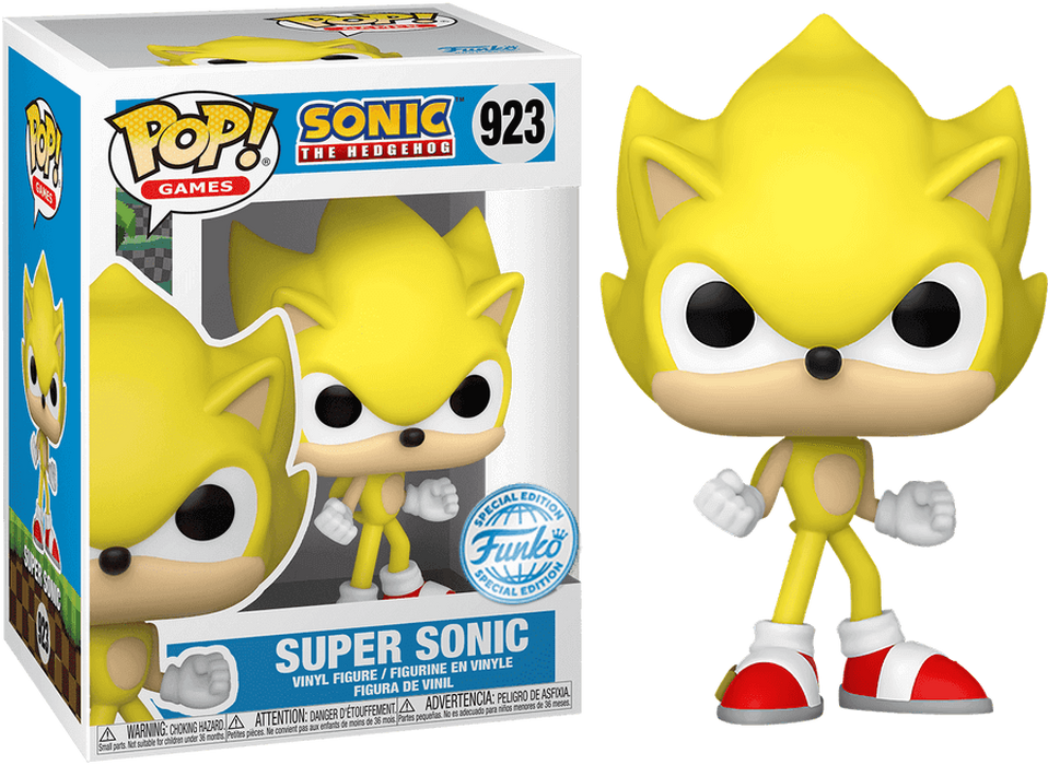 Funko POP! Games: Sonic - Super Sonic (Exc)  for sale in Emirates from Games2all