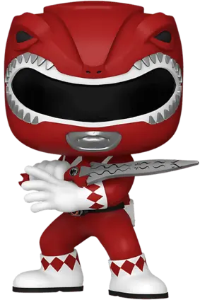 Pop! Tv: Mighty Morphin Power Ranger 30th - Red Ranger