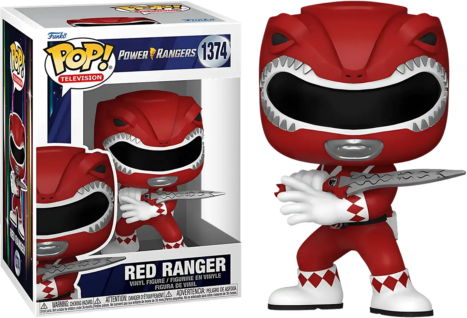 Pop! Tv: Mighty Morphin Power Ranger 30th - Red Ranger  for sale in Emirates from Games2all