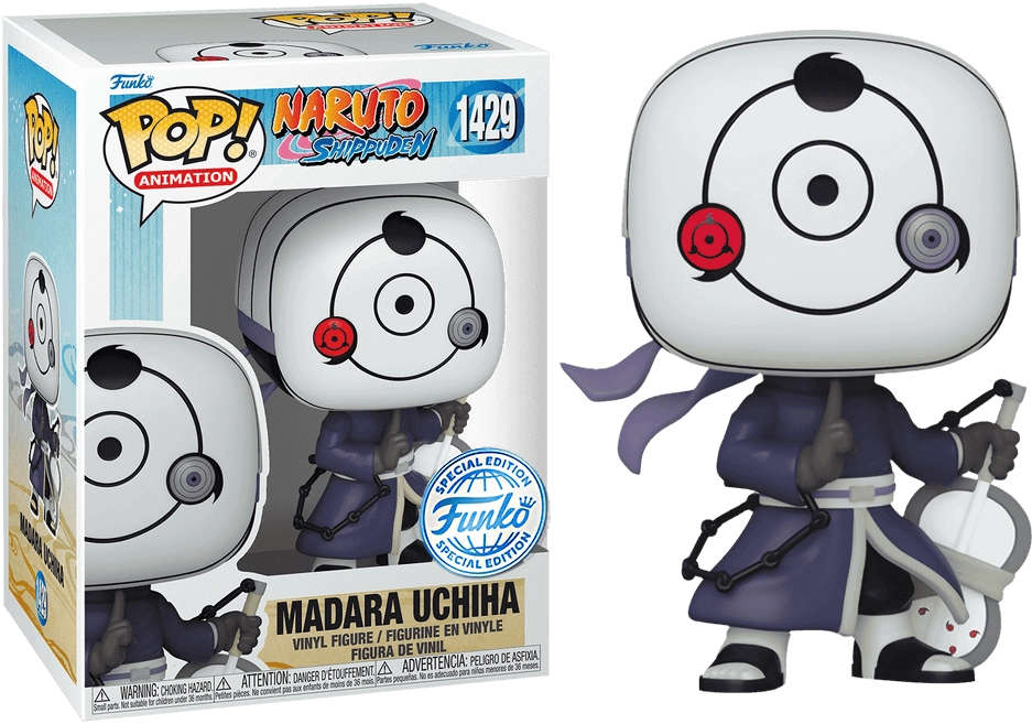 Funko POP! Anime: Naruto - Madara Uchiha (Masked) (Exc)  for sale in Emirates from Games2all